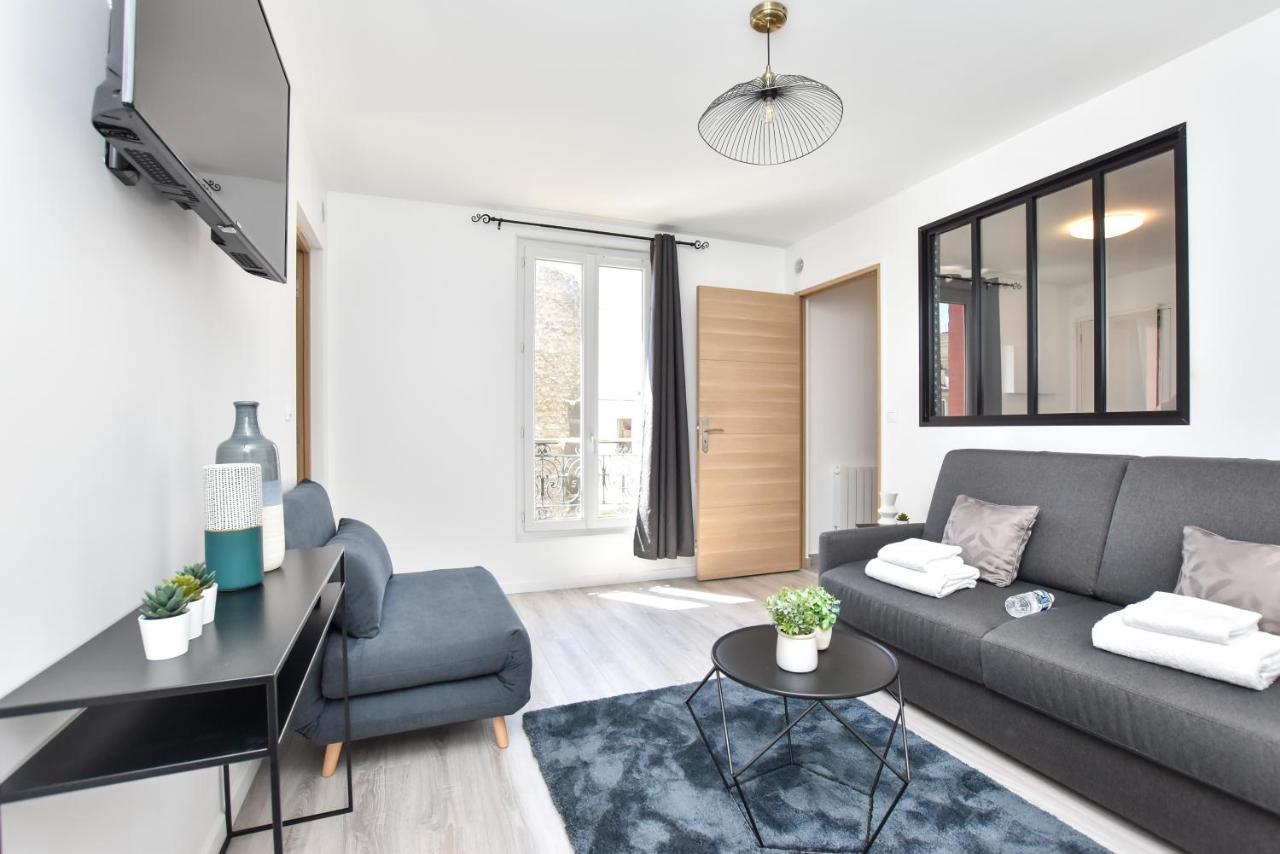Authentic Apartment - 1Br-4P - La Villette París Exterior foto