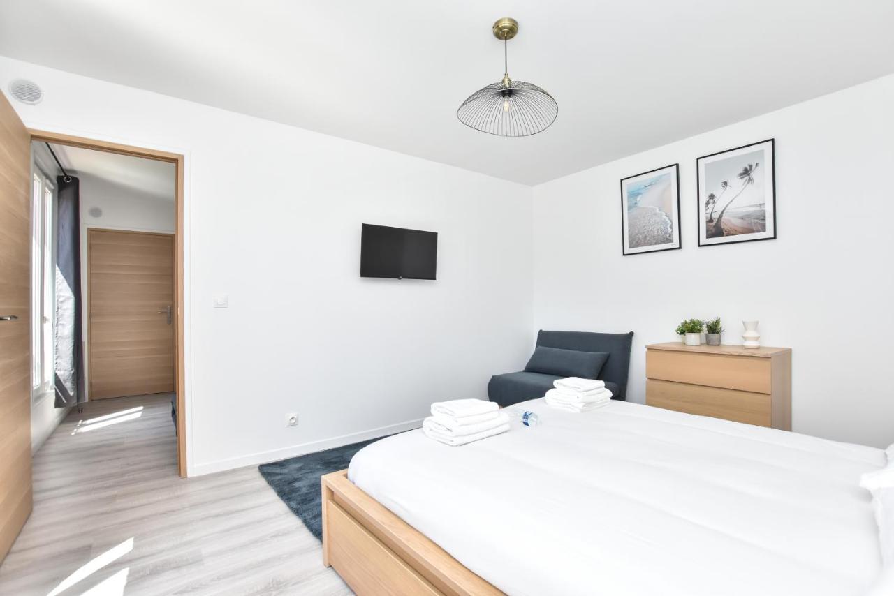 Authentic Apartment - 1Br-4P - La Villette París Exterior foto